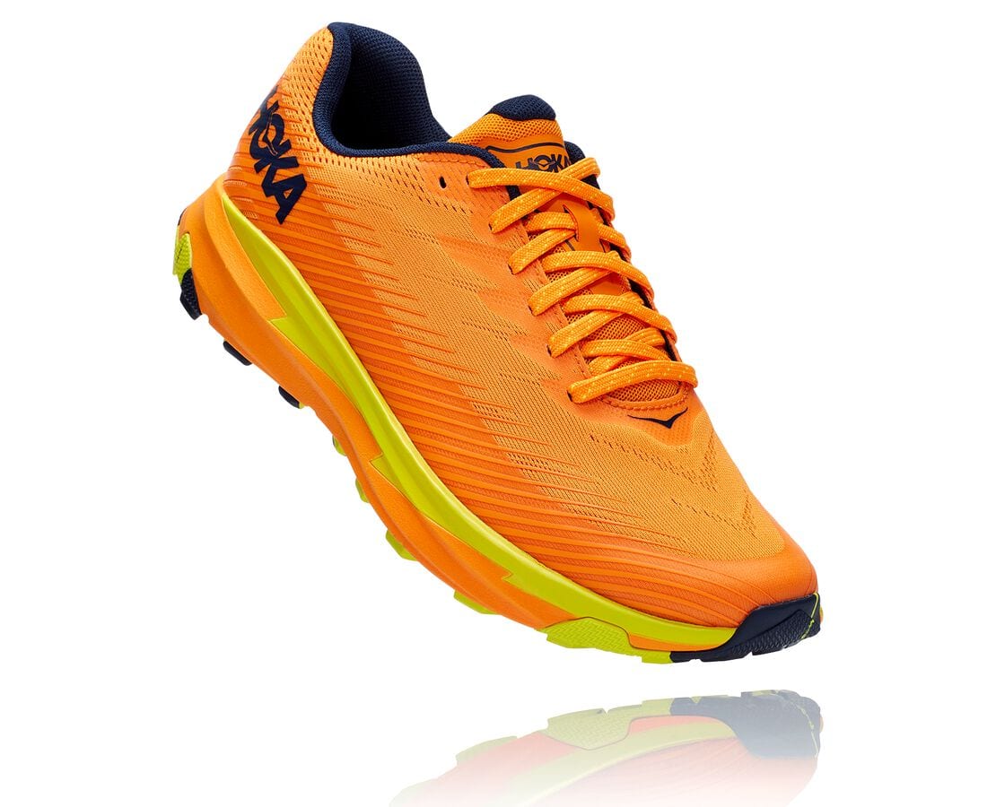 Pantofi Alergare Trail Hoka One One Torrent 2 Barbati - Aurii Deschis / Roz | Romania RPOI82071